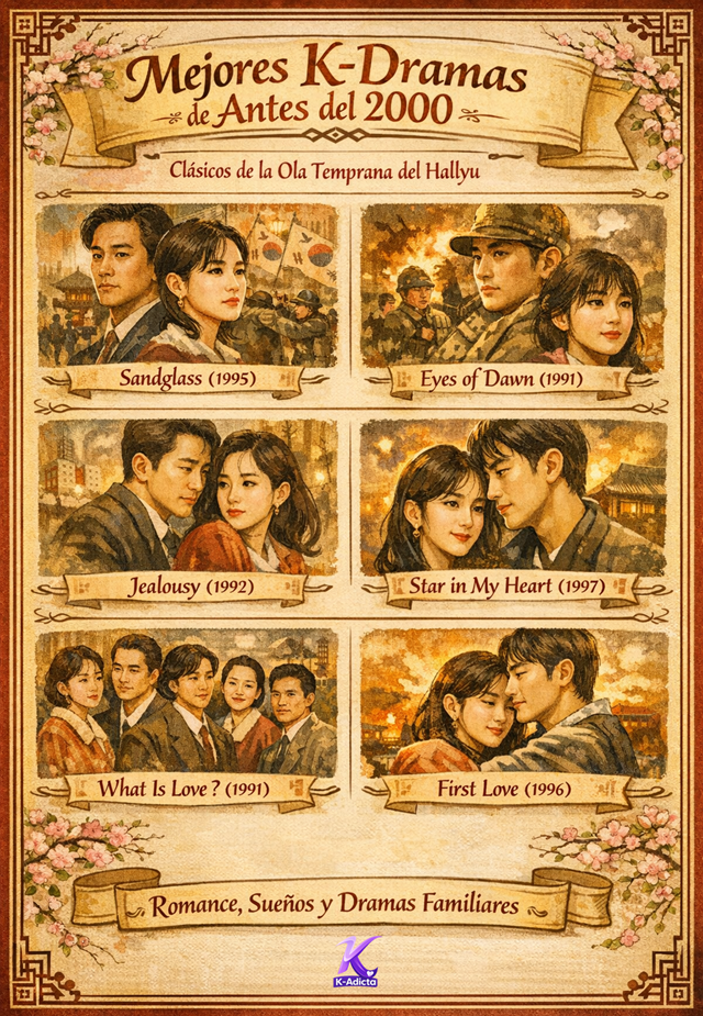 Lo mejores Kdramas antes del año 2000