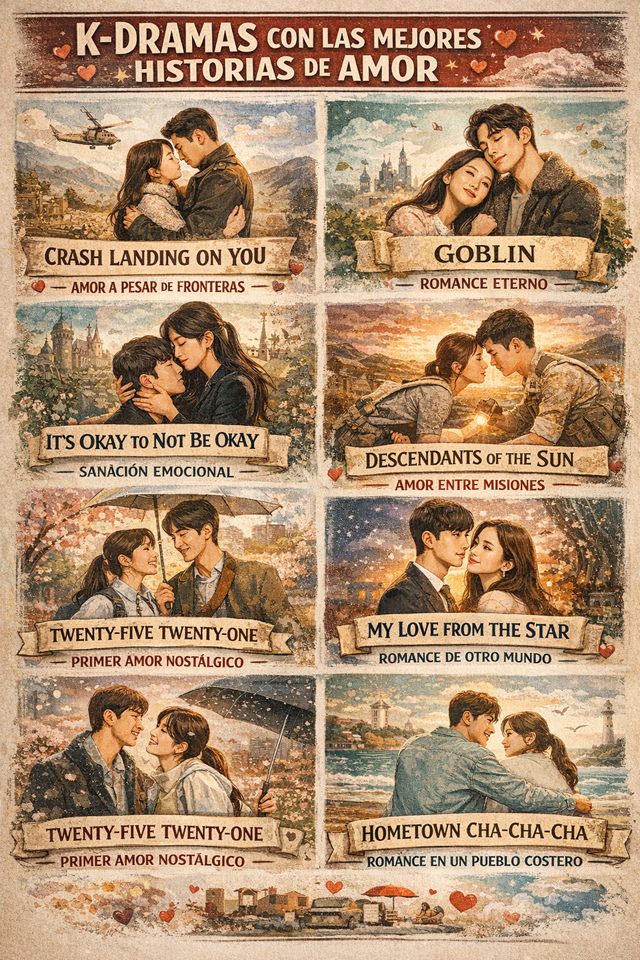 Mejores Kdramas Románticos