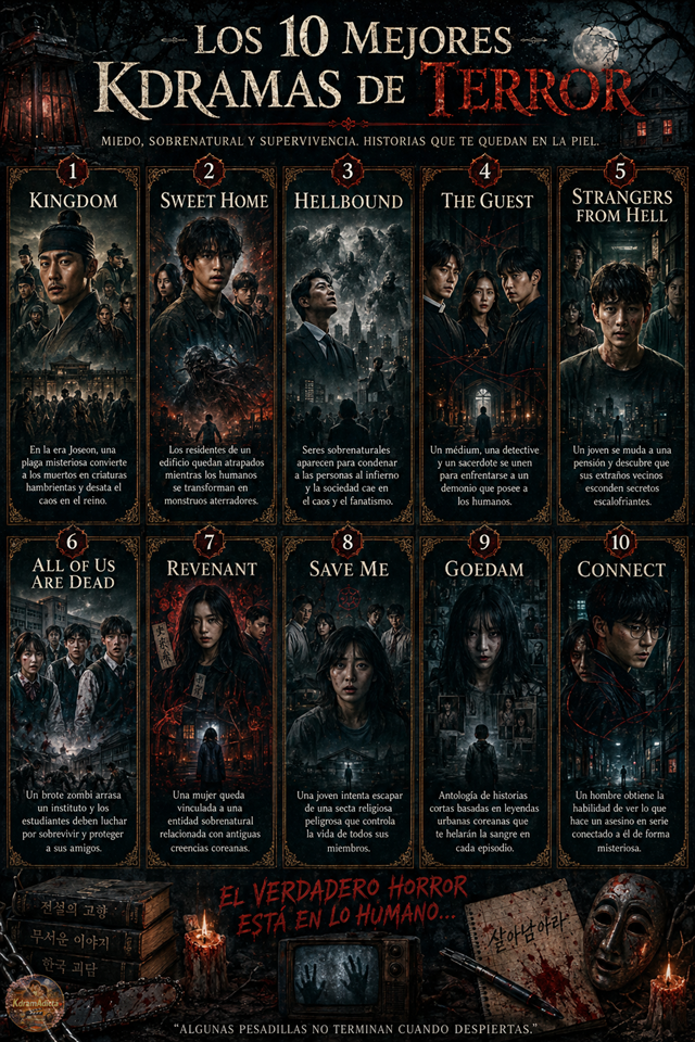 10 mejores Kdramas de Terror